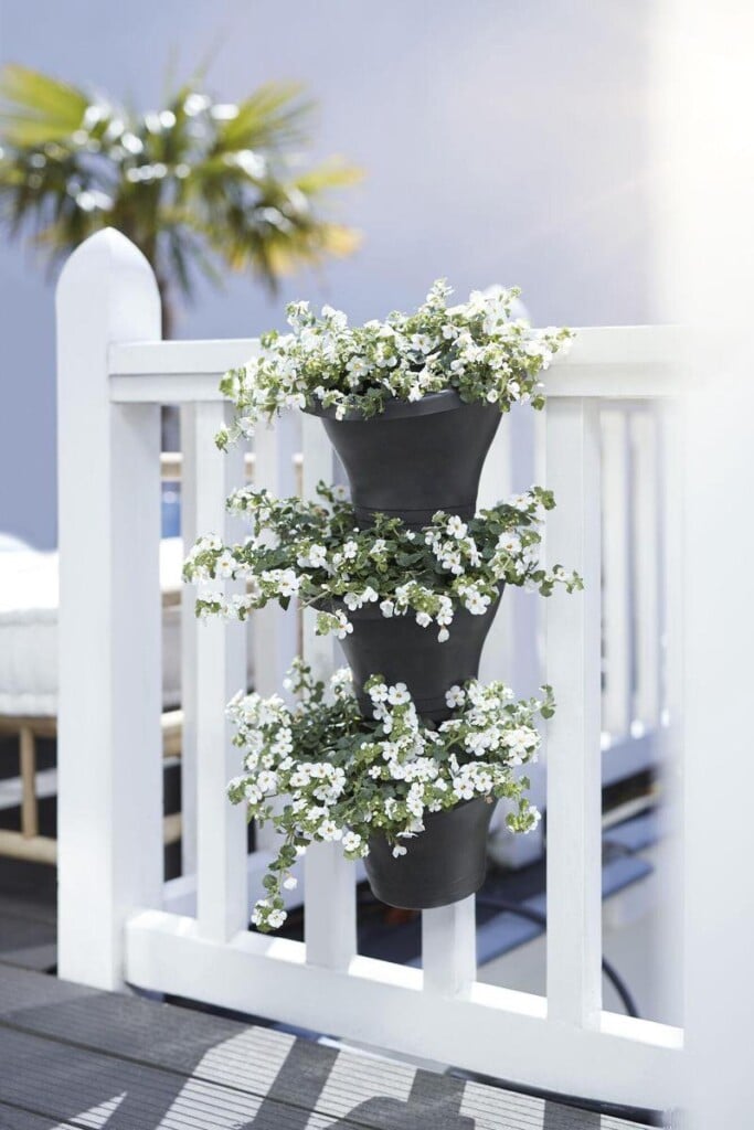 bloembak balkon stapelbaar