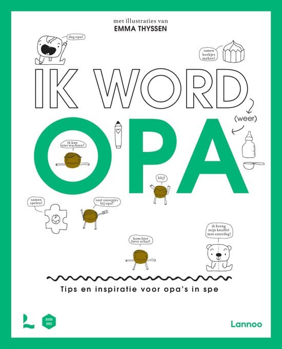 cadeau voor vader die opa wordt - boek