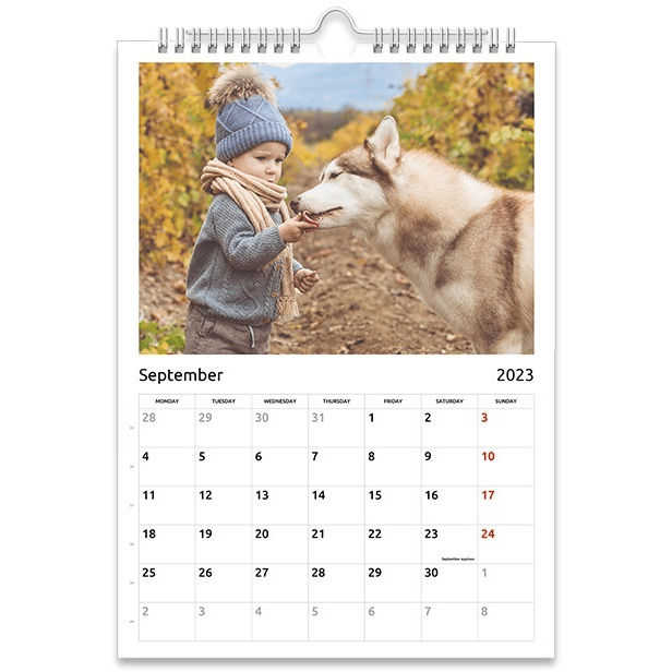 kalender met eigen foto's - cadeau voor opa