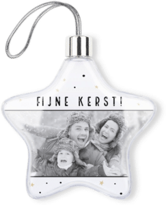 kerstbal met foto - cadeau voor opa