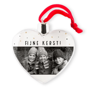 kerstbal met foto - sinterklaascadeau voor opa