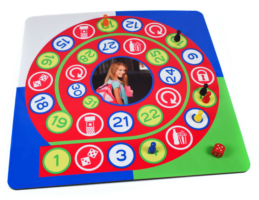 Zelf een bordspel maken met eigen foto's - Cadeau Opa.nl