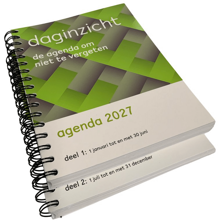 agenda voor iemand met geheugenproblemen - Daginzicht agenda