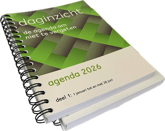 agenda voor iemand met geheugenproblemen - Daginzicht agenda