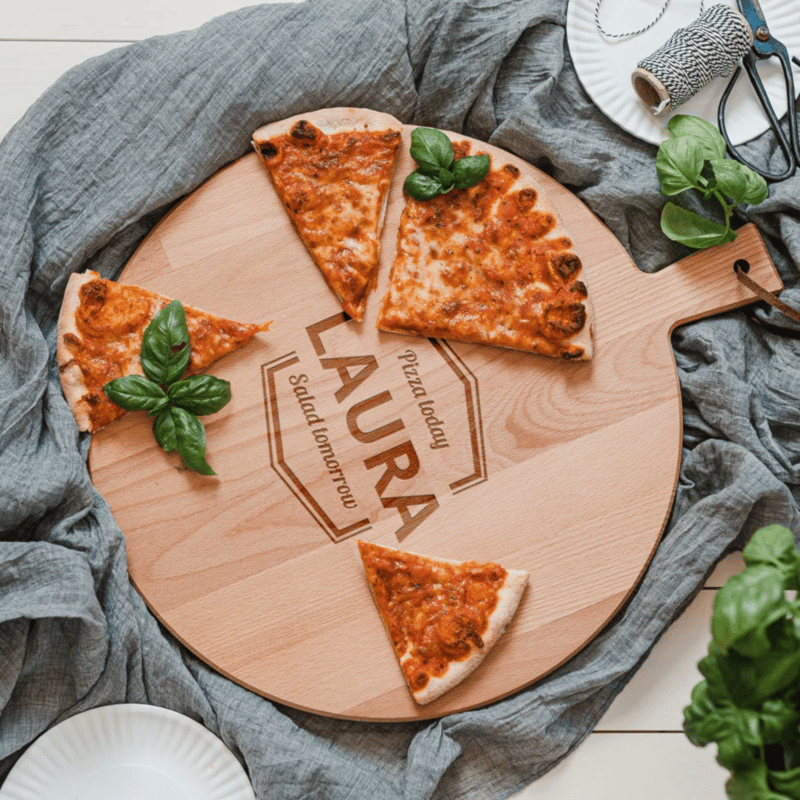 Vaderdagcadeau - pizzaplank met gravure