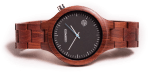 houten horloge - cadeau voor een man van 70 jaar