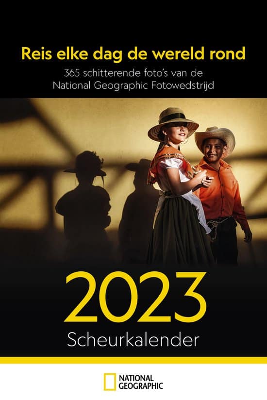 Cadeau man 75 jaar - scheurkalender National Geographic