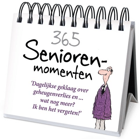 365 Seniorenmomenten - cadeau 70 jaar