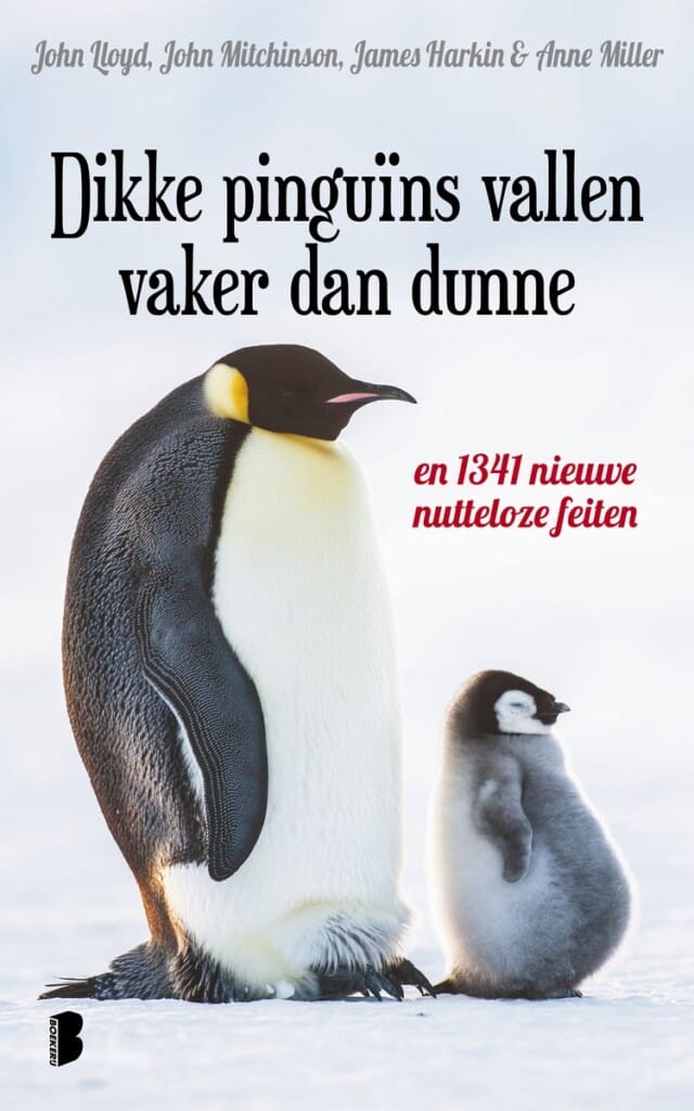 Boek: Dikke pinguïns vallen vaker dan dunne boek met nutteloze feiten - leuk cadeau voor een man