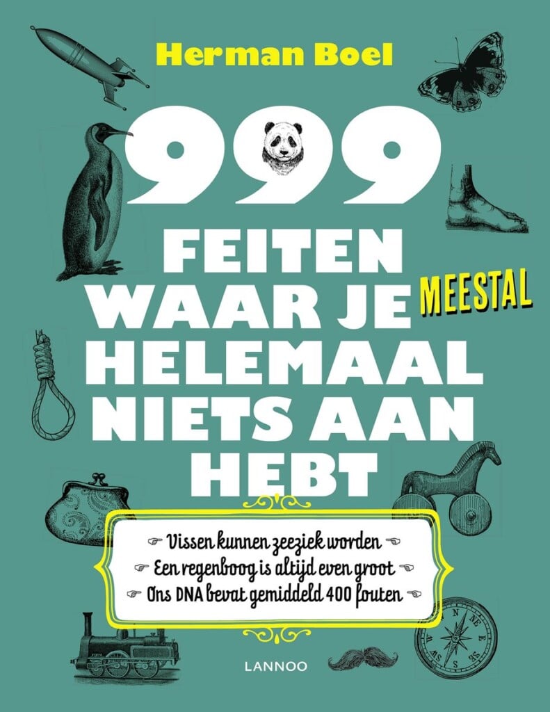 leuk cadeau voor een man - boek 999 feiten