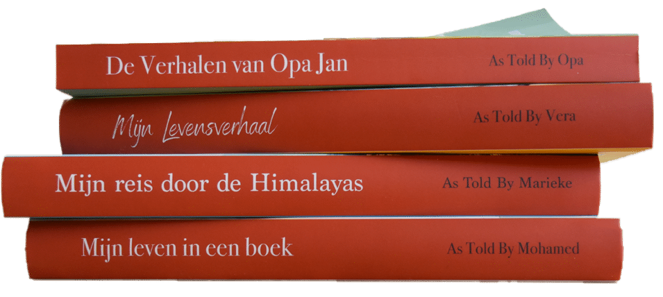 Dierbaar cadeau voor de familie - Opa's biografie Cadeau voor Opa - autobiografie schrijven met hulp
