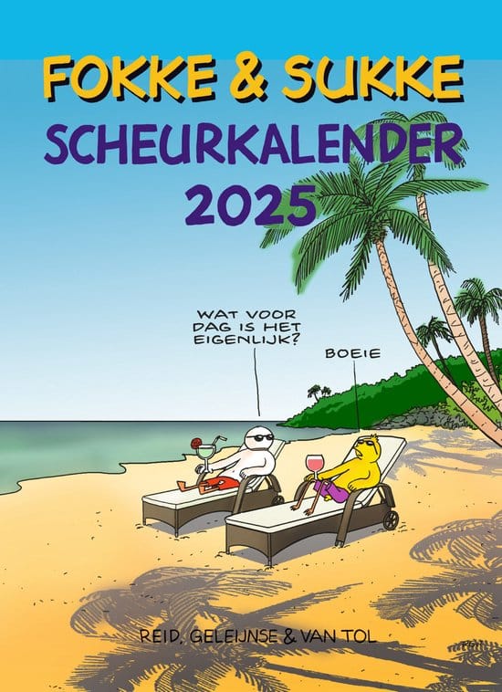 Fokke en Sukke - scheurkalender voor Opa vader oom