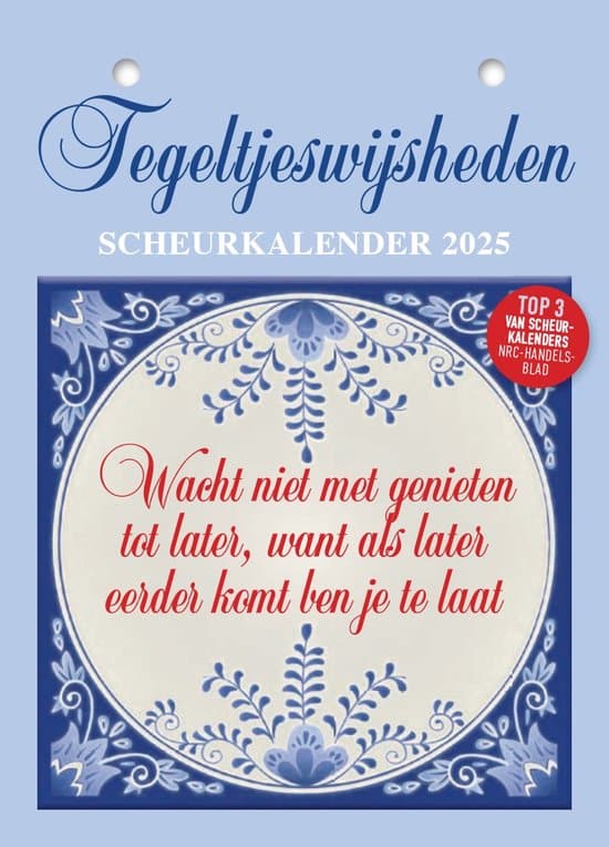 cadeau man 70 jaar - scheurkalender