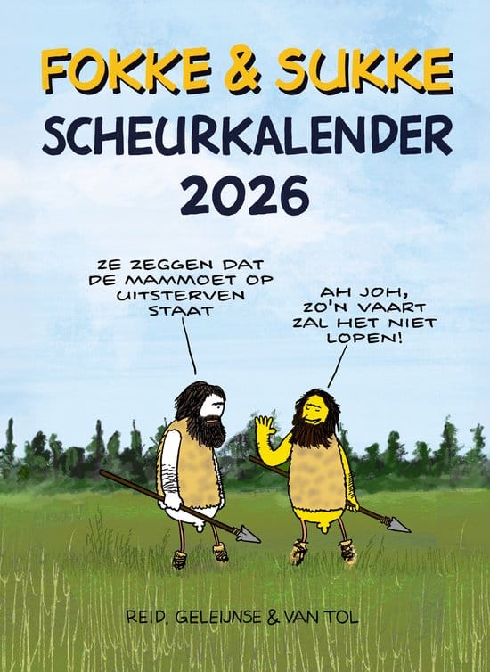 Fokke en Sukke - scheurkalender voor Opa vader oom