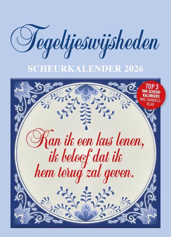 cadeau man 70 jaar - scheurkalender tegeltjeswijsheden