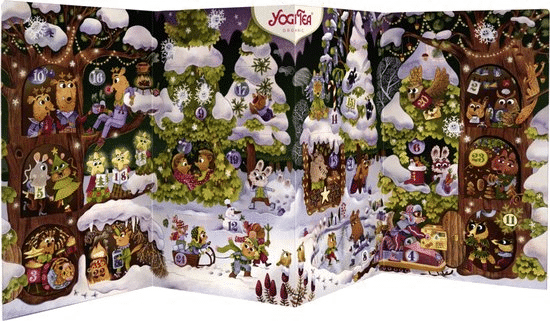 adventskalender met thee - sinterklaascadeau voor opa oma