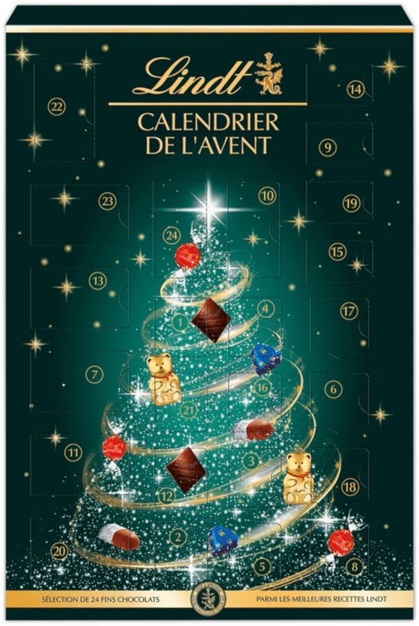 adventskalender voor opa - chocolade