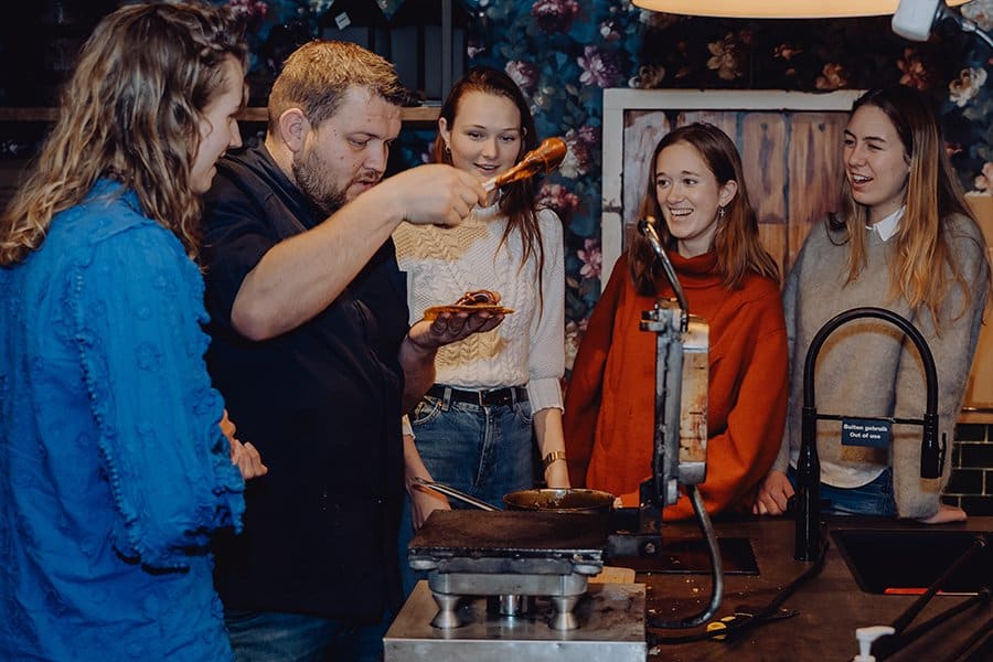 Workshop cadeau - stroopwafels maken