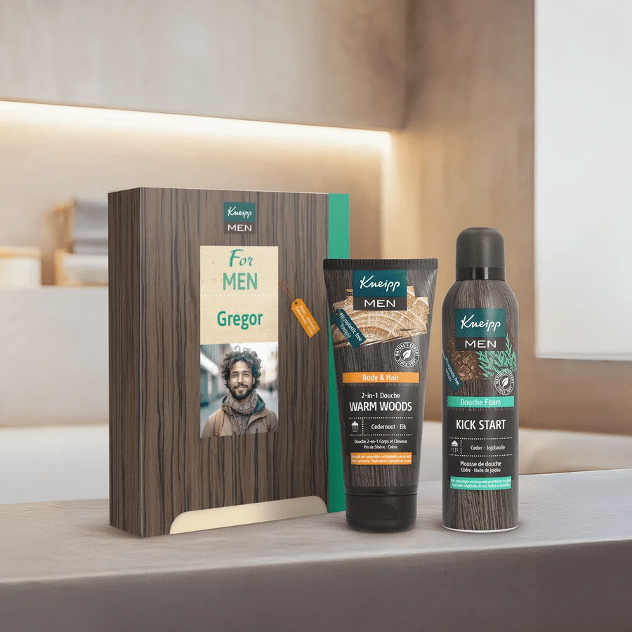 vaderdagcadeau voor Opa - Cadeaupakket douche