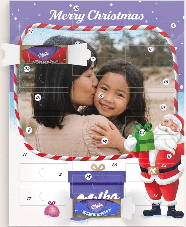 adventskalender chocolaatjes - cadeau voor opa