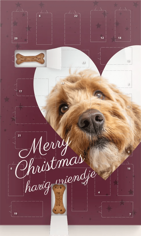 adventskalender voor honden - met foto